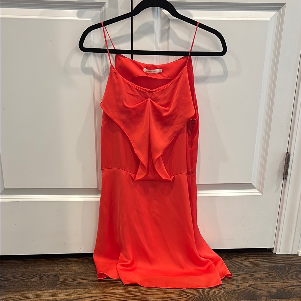 Maria Filó Bright Red Dress